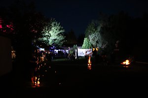 Feuer & Flamme am Kiesschacht in Nordhausen