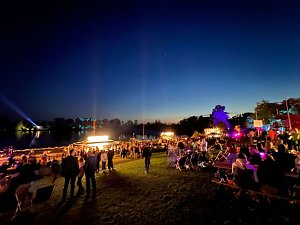 Großes Spektakel am Abend: das Lichterfest