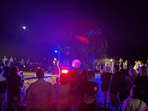 Großes Spektakel am Abend: das Lichterfest