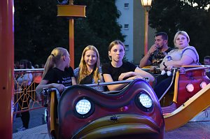 Auf dem Rummel
