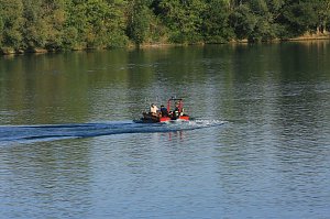 Rettungseinsatz am Sundh&auml;user See