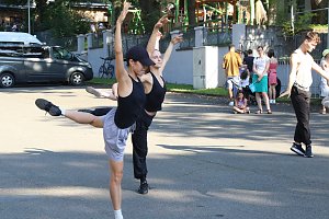 Theaterfest auf dem Gehegeplatz in Nordhausen