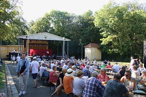 Theaterfest auf dem Gehegeplatz in Nordhausen