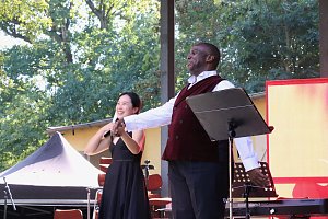 Theaterfest auf dem Gehegeplatz in Nordhausen