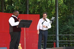 Theaterfest auf dem Gehegeplatz in Nordhausen