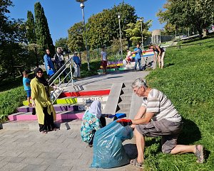 Auftakt zum Gro&szlig;reinemachen am Frauenberg