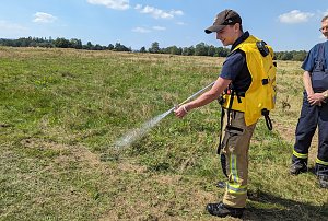 Neuer L&ouml;schrucksack f&uuml;r die Sondersh&auml;user Feuerwehr