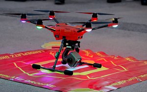 Pr&auml;sentation der Drohnenstaffel Kyffh&auml;userkreis in Greu&szlig;en