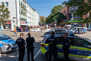 Fest und Protest - AfD B&uuml;rgerfest und Gegendemonstration in Nordhausen