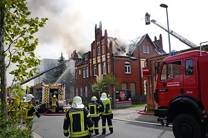 Brand in der Rothenburgstra&szlig;e