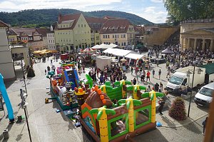 Ausgelassene Stimmung herrschte beim Kinder- und Jugendfestival in Sondershausen