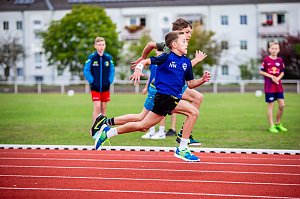 Leichtathletik-Jugend trainiert für Olympia