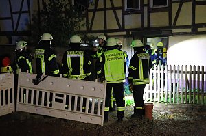 Feuerwehreinsatz in Wolkramshausen