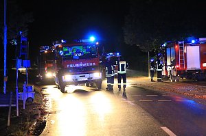 Feuerwehreinsatz in Wolkramshausen