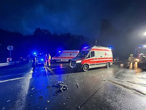 Unfall auf der B4