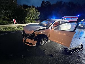 Unfall auf der B4