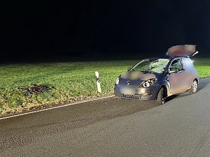 Schwer verletztes Kind bei Unfall auf Landstra&szlig;e