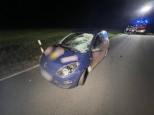 Schwer verletztes Kind bei Unfall auf Landstra&szlig;e