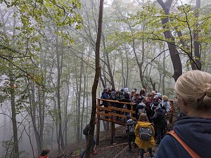 Der Frauenberg-Trai (Sondershausen) ist ein Familienerlebniswanderweg mit sieben verschiedene Erlebnisstationen