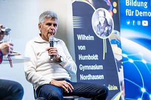 J&uuml;rgen May am Humboldt Gymnasium