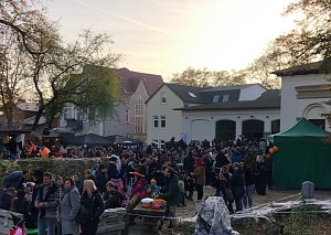 Gro&szlig;e Halloweenfest im Clubhaus vor drei Jahren