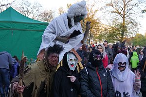 Gro&szlig;e Halloweenfest im Clubhaus vor drei Jahren