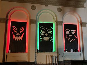 Gro&szlig;e Halloweenfest im Clubhaus vor drei Jahren