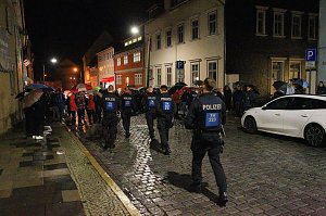 Bleicher&ouml;der wollten Antworten zum Fl&uuml;chtlingsthema