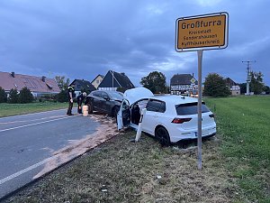Unfall bei Gro&szlig;furra