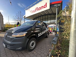 Arbeitskampf bei Kaufland in Sondershausen