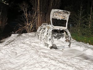 Autobrand gestern Nacht