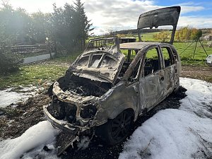 Autobrand gestern Nacht