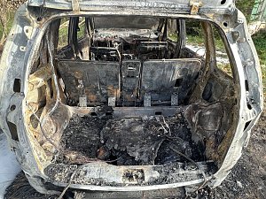 Autobrand gestern Nacht