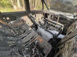 Autobrand gestern Nacht