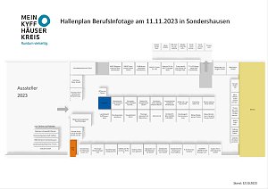 Messeplan der BIT 2023