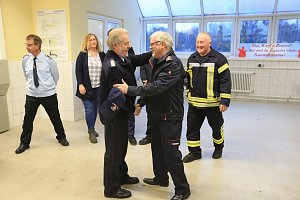 Verabschiedung von Ausbilder Uwe Peter
