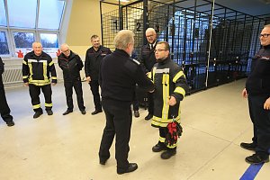 Verabschiedung von Ausbilder Uwe Peter