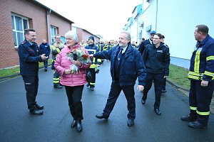 Verabschiedung von Ausbilder Uwe Peter