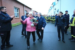 Verabschiedung von Ausbilder Uwe Peter