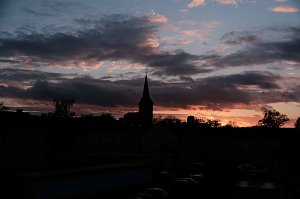 Abendrot &uuml;ber Nordhausen