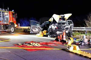 Unfall auf der A38