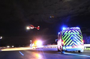 Unfall auf der A38