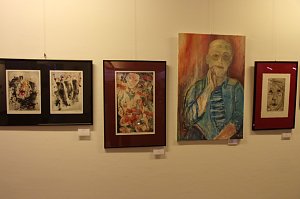Vernissage in der Galerie der Kreissparkasse