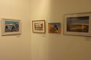 Vernissage in der Galerie der Kreissparkasse