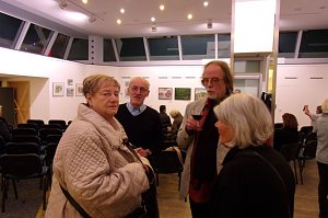 Vernissage in der Galerie der Kreissparkasse