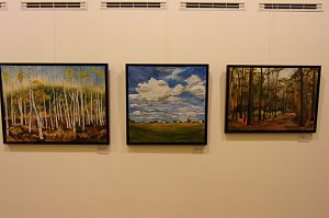 Vernissage in der Galerie der Kreissparkasse
