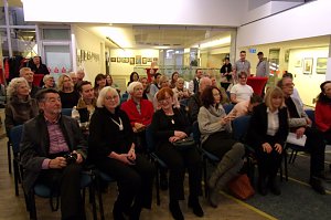 Vernissage in der Galerie der Kreissparkasse