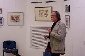 Vernissage in der Galerie der Kreissparkasse