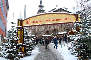 Der Nordh&auml;user Weihnachtsmarkt wurde heute er&ouml;ffnet