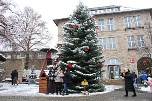 Der Nordh&auml;user Weihnachtsmarkt wurde heute er&ouml;ffnet